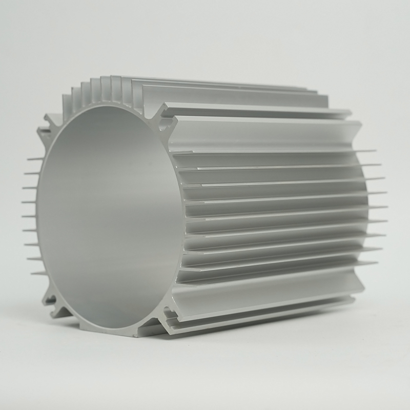 Interiorem diametrum CLX aer Conditioner extruditur aluminium motricium clausura